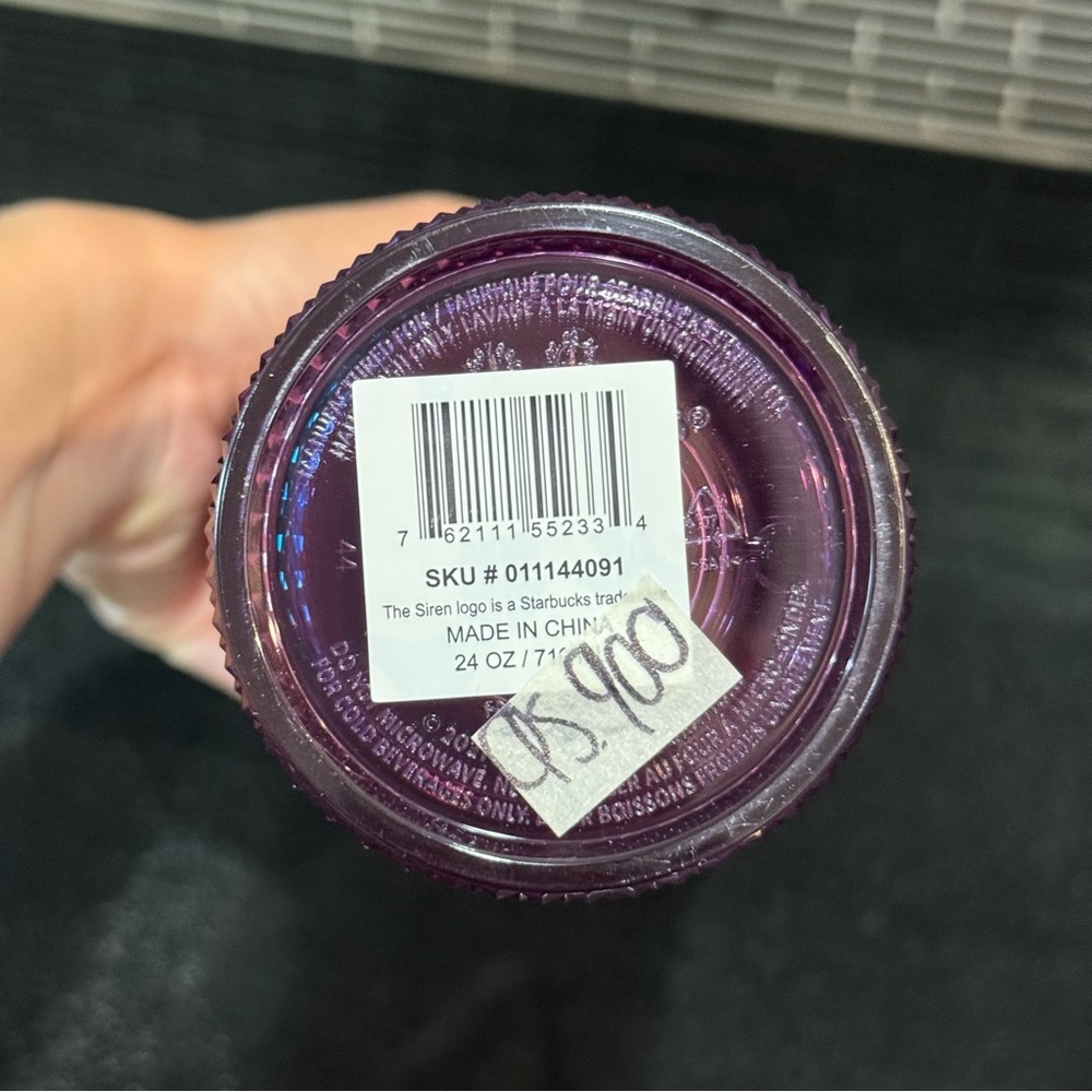 NWT Starbucks Iridescent Purple Tumbler - Picture 4 of 4